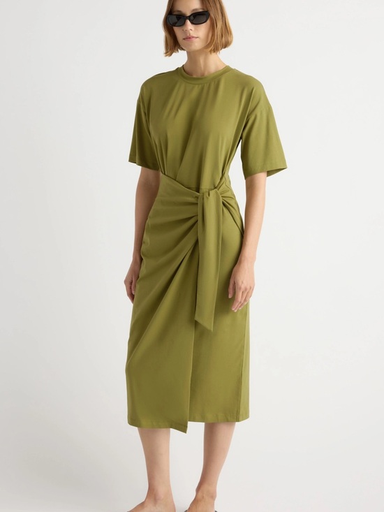 Modern Citizen Dresses & Skirts - New (size M) Modern citizen Noa Organic Cotton T-Shirt Wrap Dress